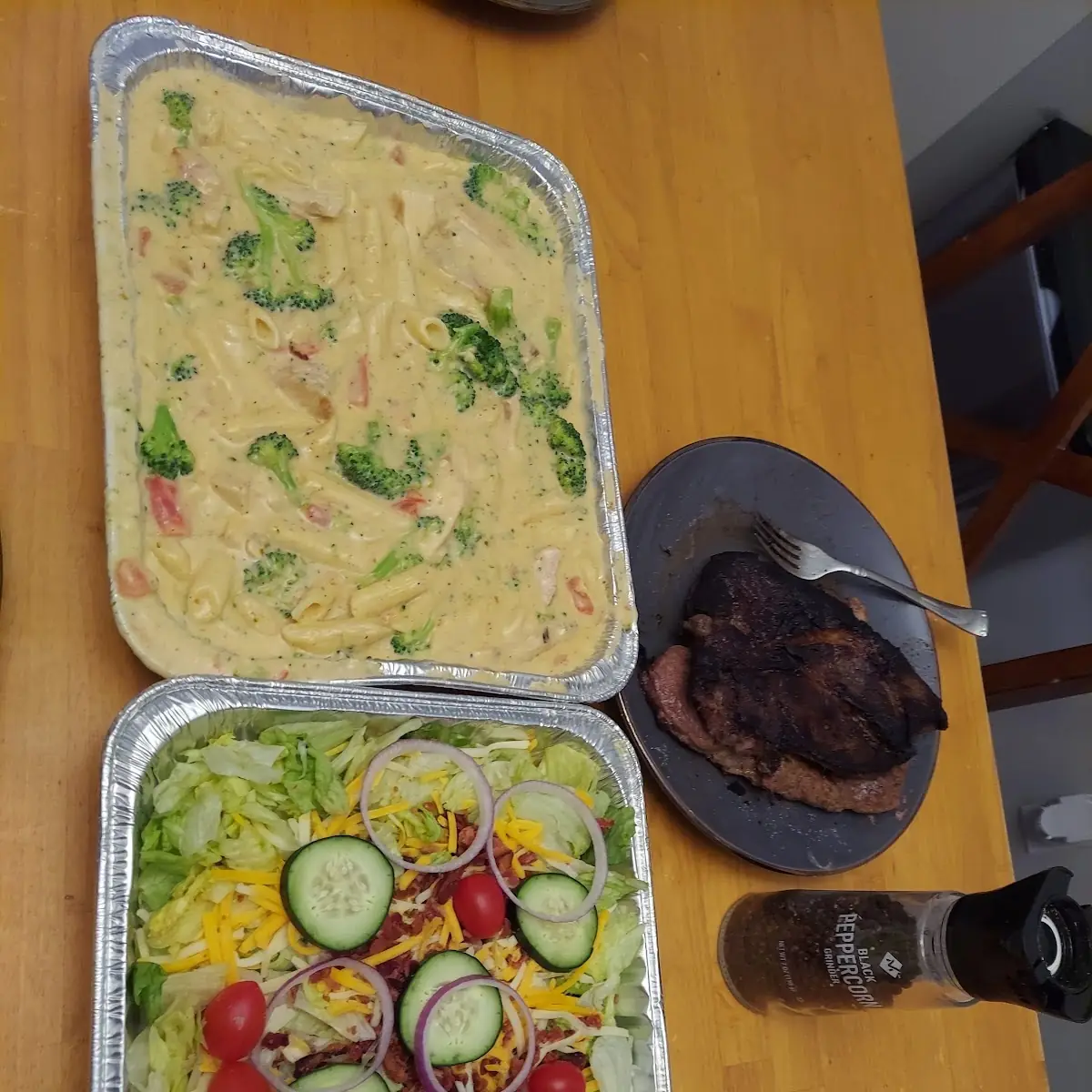 Blackened Chicken Alfredo