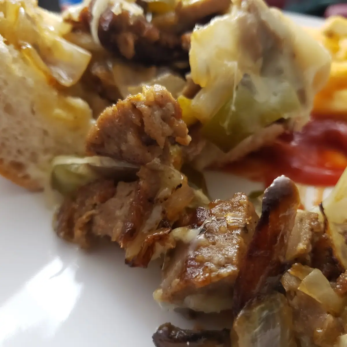 Gyro Philly Cheesesteak Sandwich