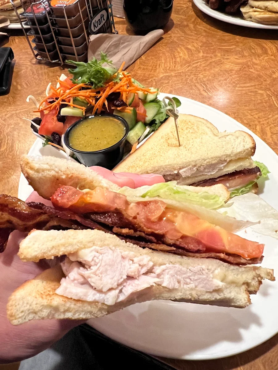 Clubhouse Sandwich, Ricky's All Day Grill - Nanaimo South-In the Days Inn