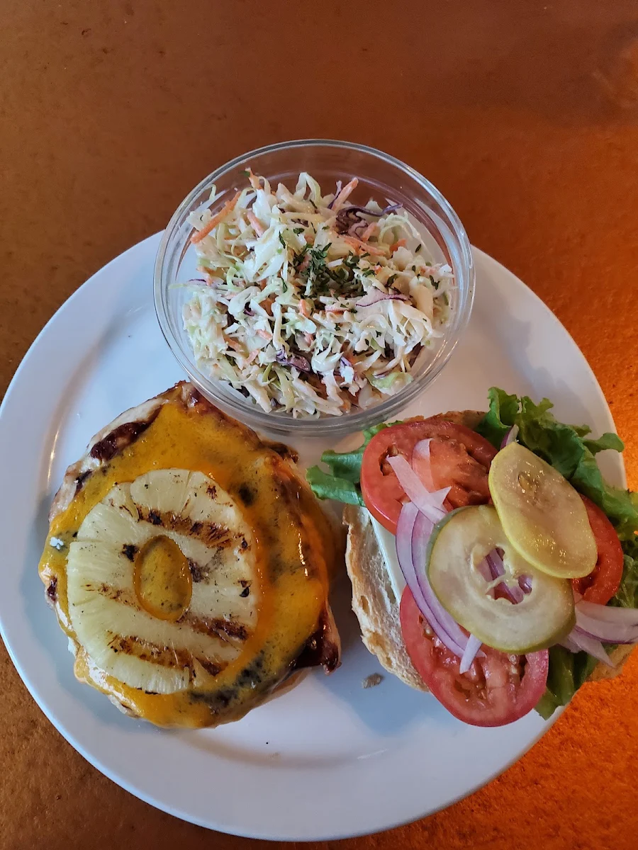 Teriyaki Chicken Burger, Ricky's All Day Grill - Nanaimo South-In the Days Inn