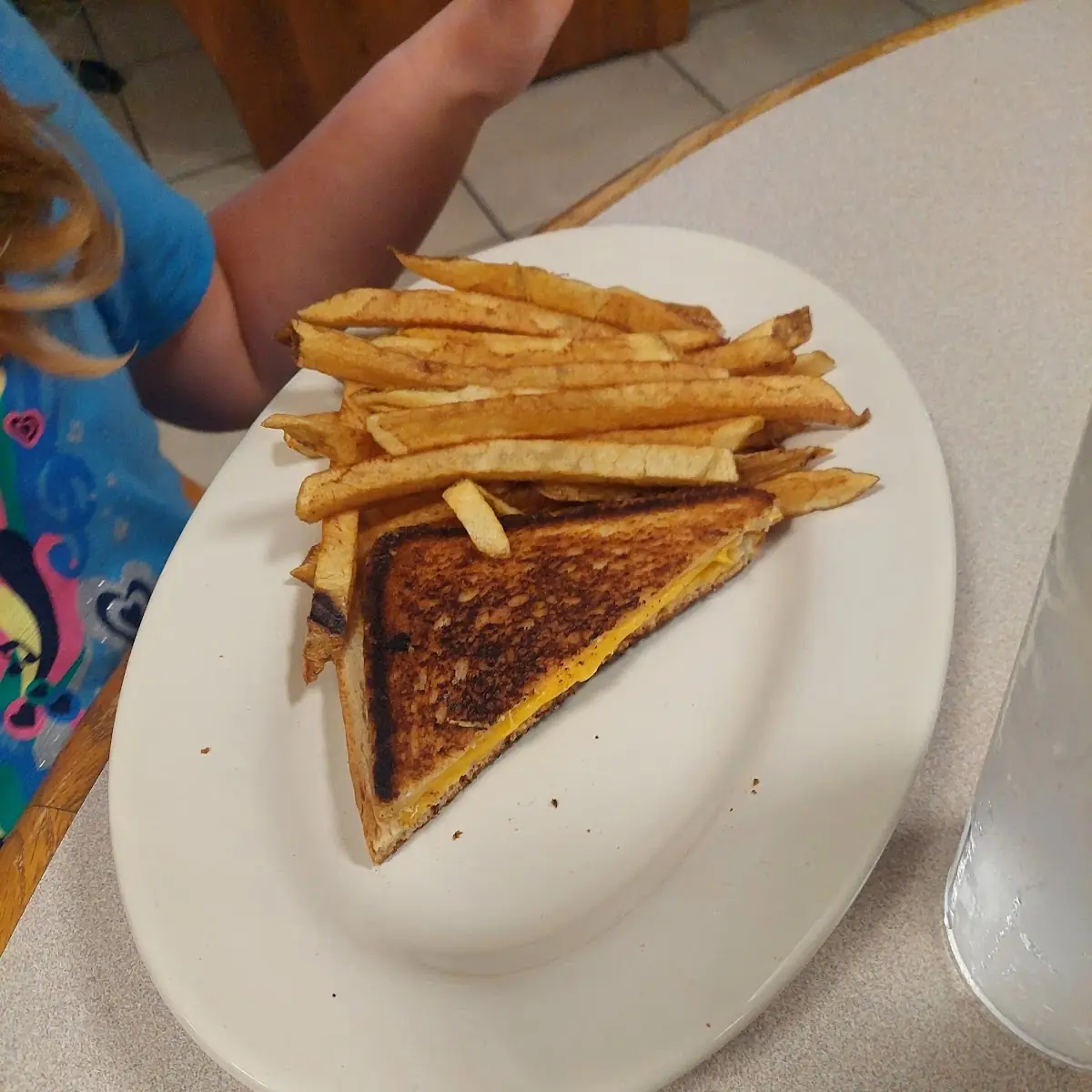Kids Grilled Cheese Sandwich