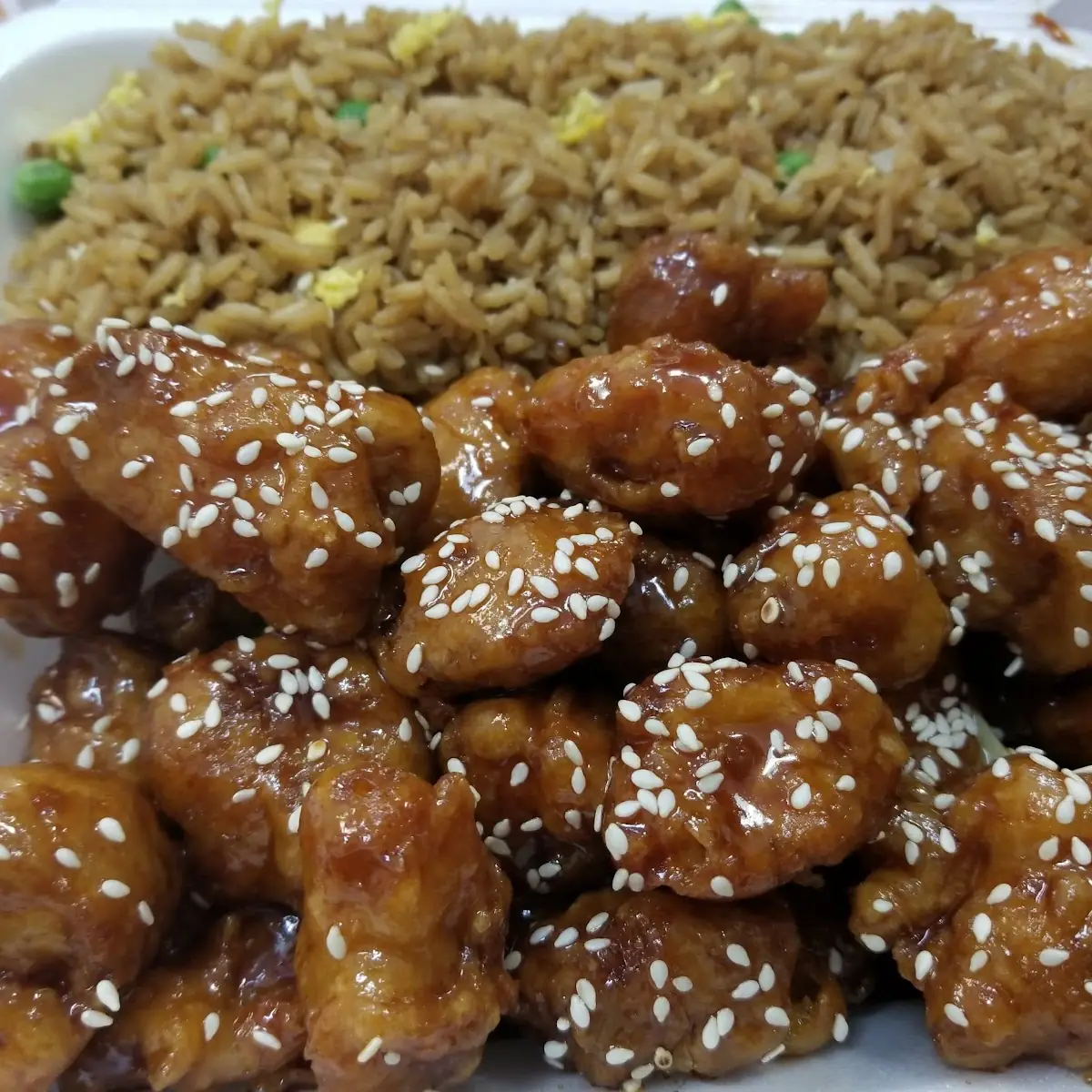 Sesame Chicken & Fried Rice