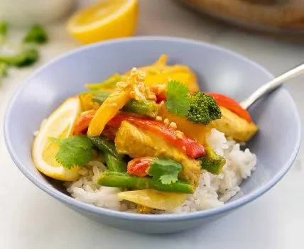 Chicken with Mango Fruit, Golden Dragon (Now Grace Chinese Restaurant)