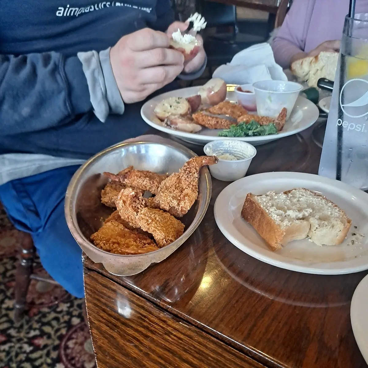 Endless Fried Shrimp