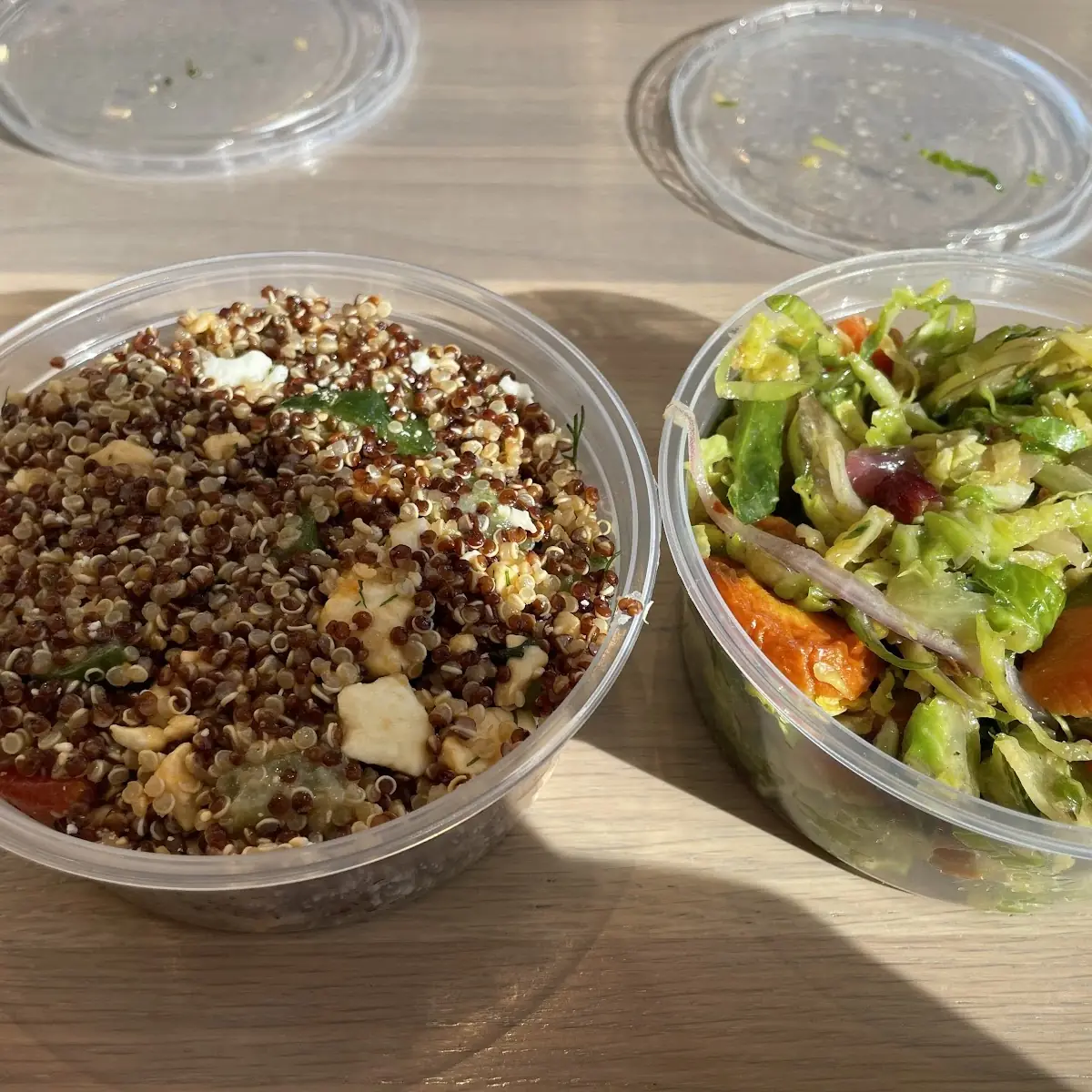 Quinoa and Brussel Sprouts Salad