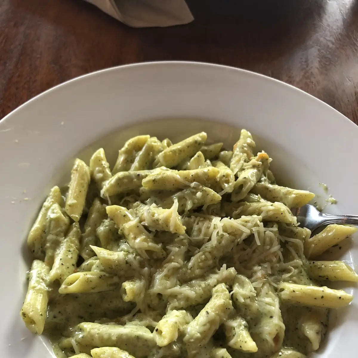 Cheese Pesto Penne, Charlie Don't Surf