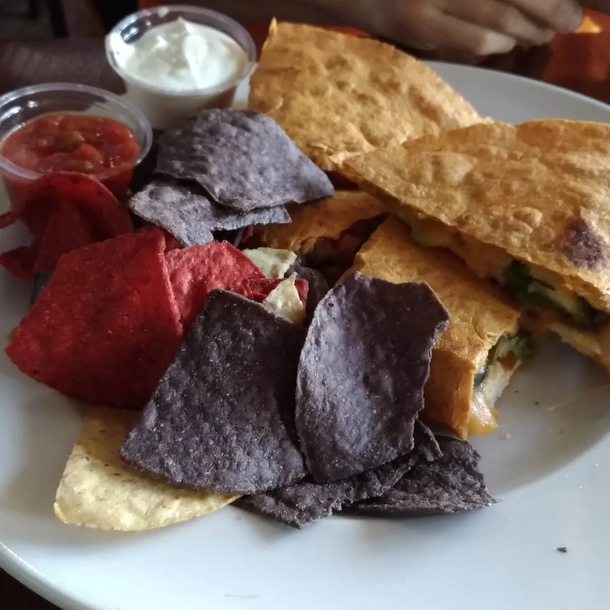 Cheese Quesadilla Chips, Charlie Don't Surf
