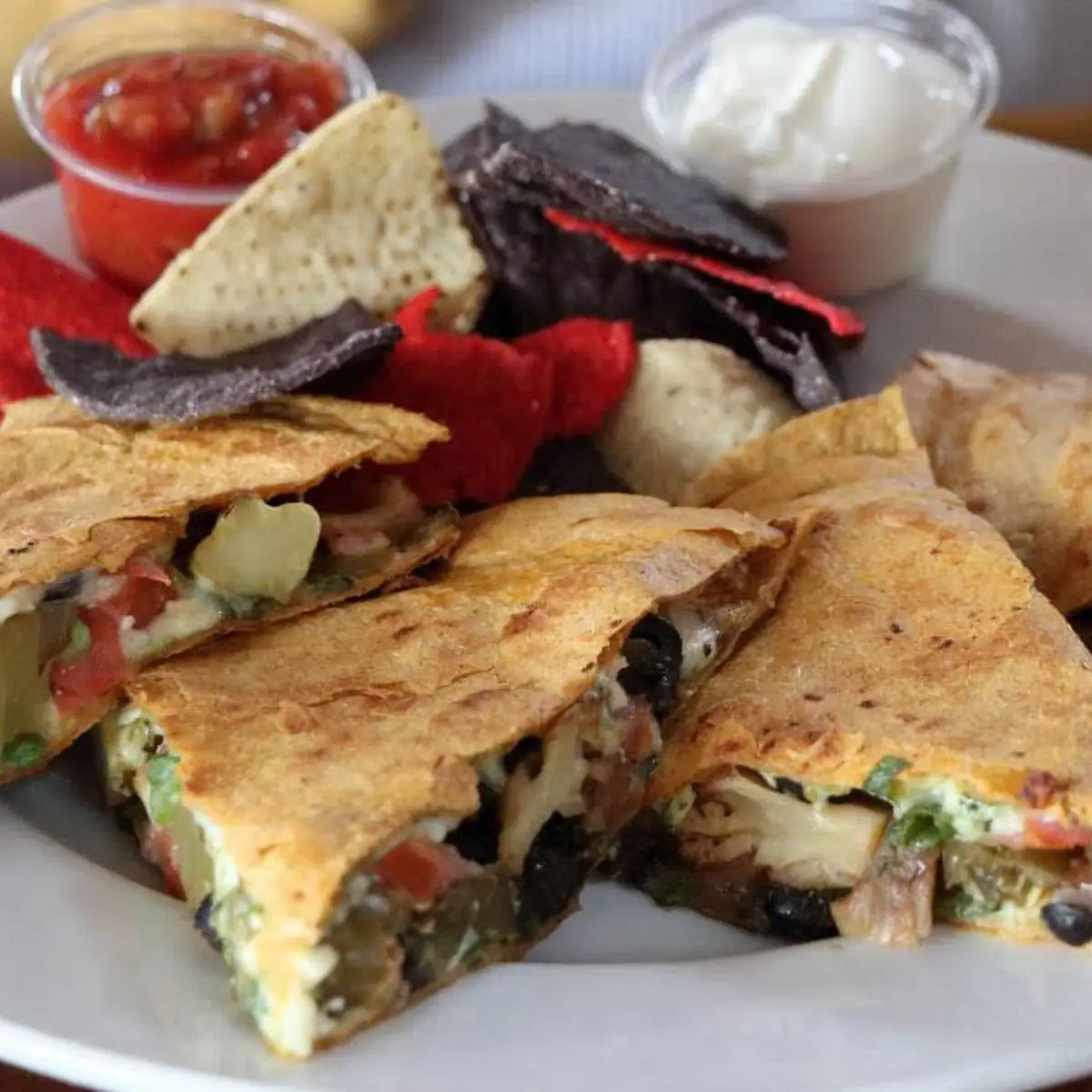 Mediterranean Quesadilla, Charlie Don't Surf
