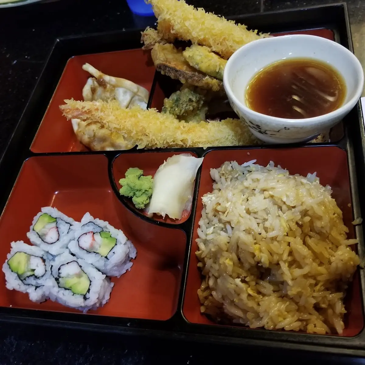 Shrimp Tempura Lunch Box