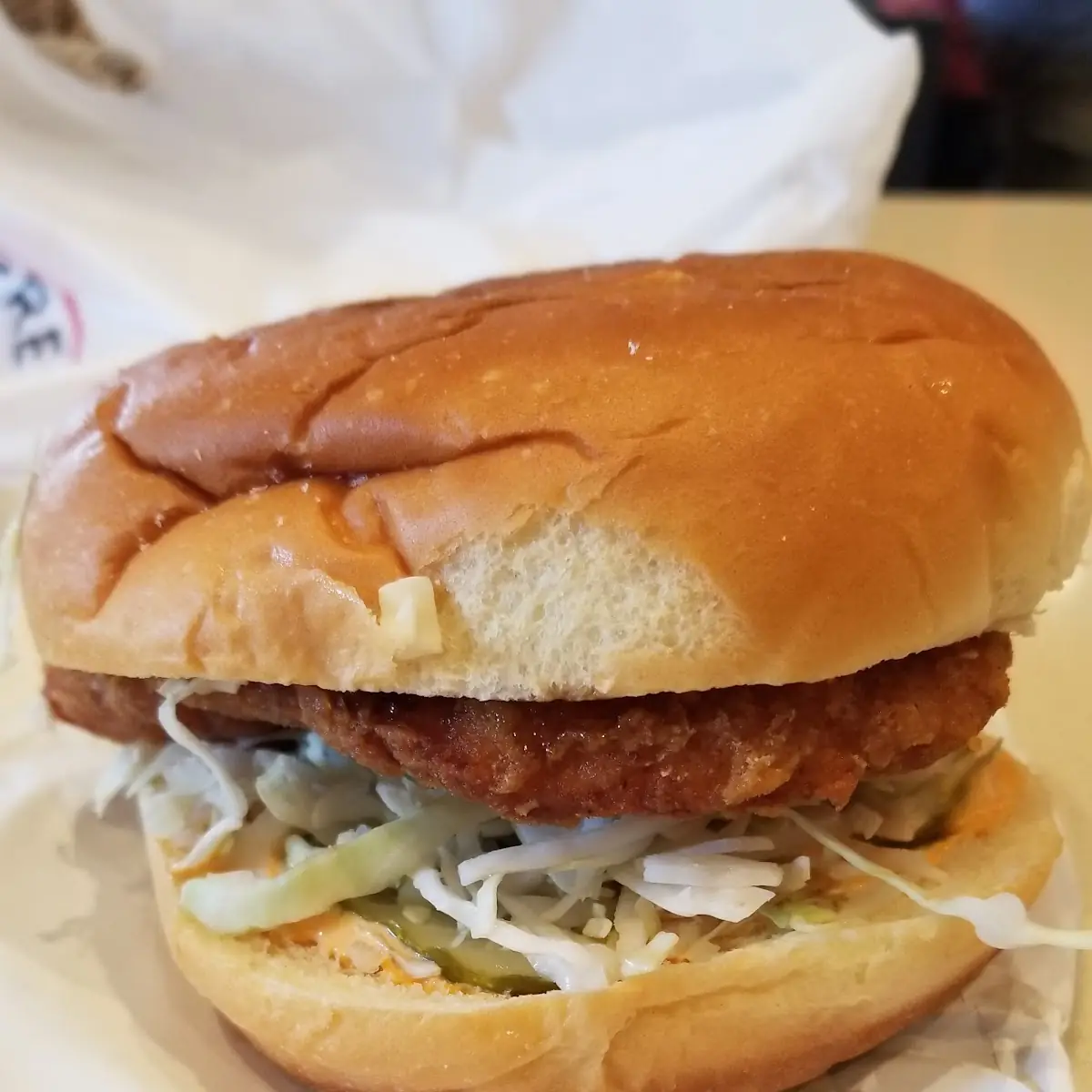 Orange Chicken Sandwich
