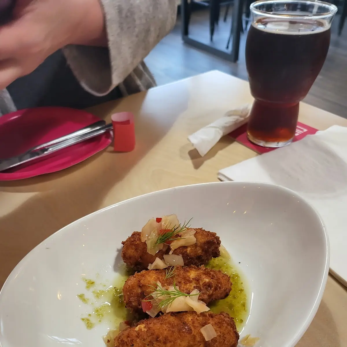 Goat Cheese Fritters