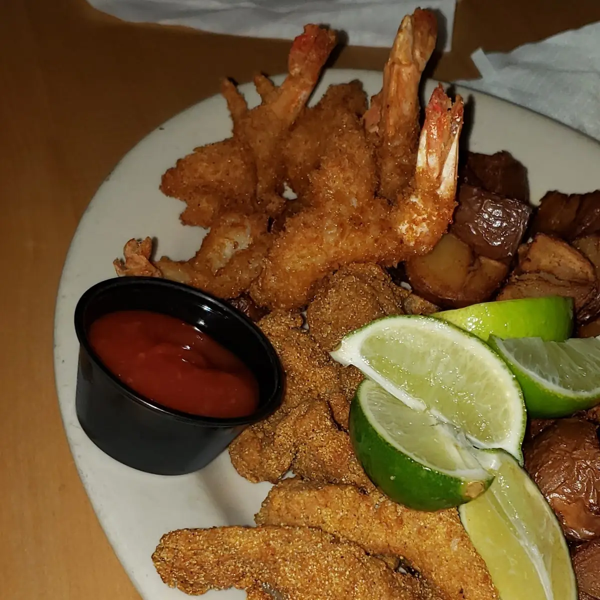 Fried Fish and Shrimp