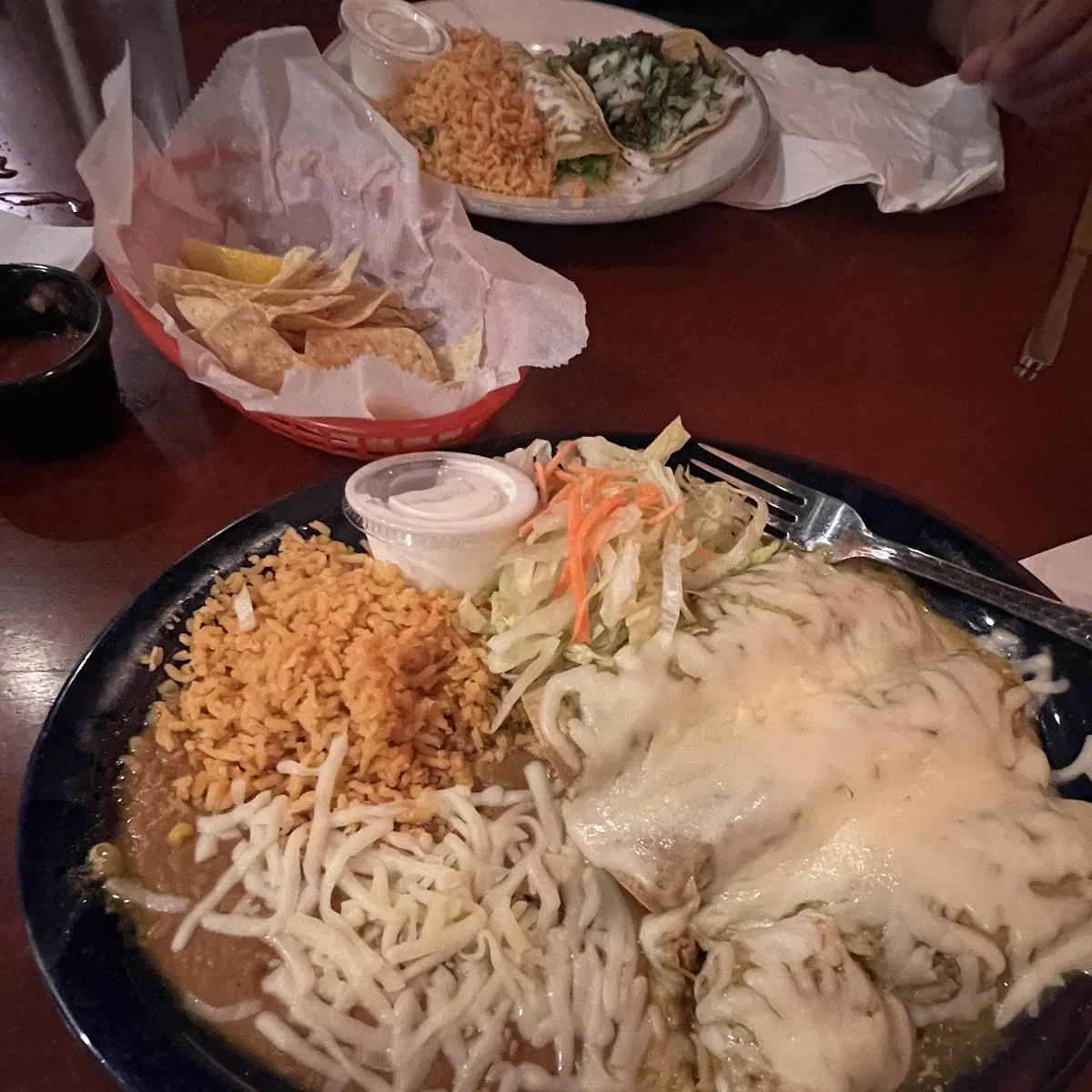 Enchiladas Verdes De Pollo