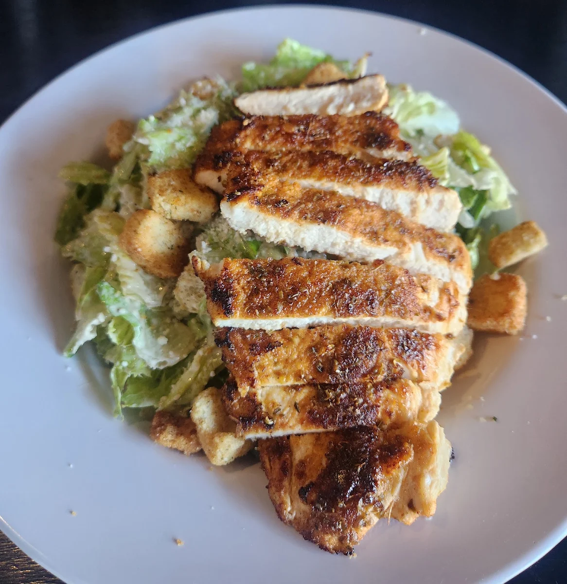 Blackened Chicken Caesar Salad