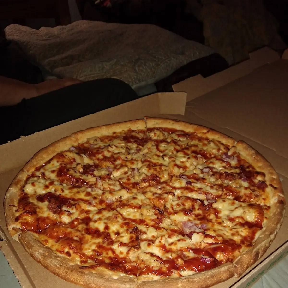 Hawaiian BBQ Chicken Pizza