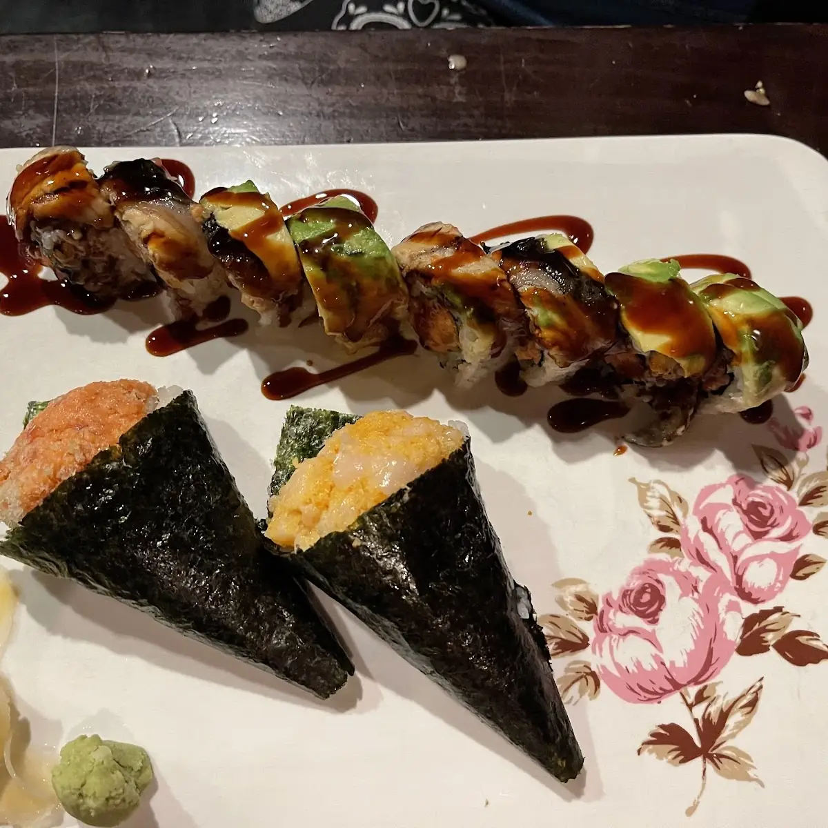 Spicy Scallop Hand Roll