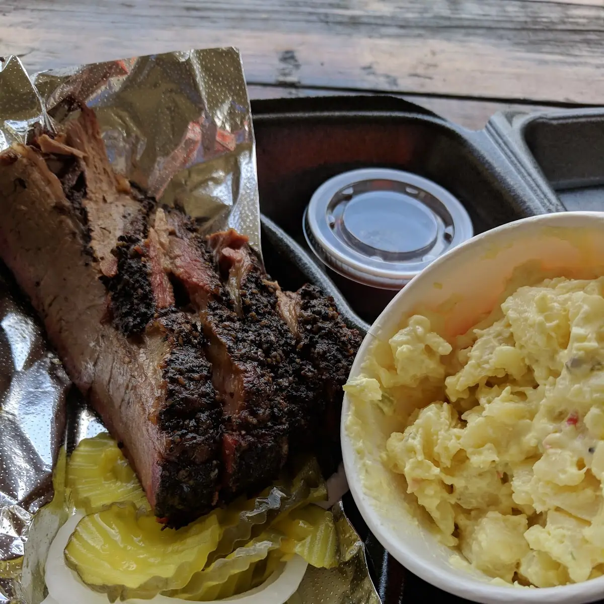 Brisket and Potato Salad