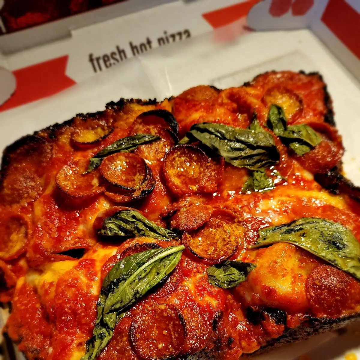 Detroit Style Pizza