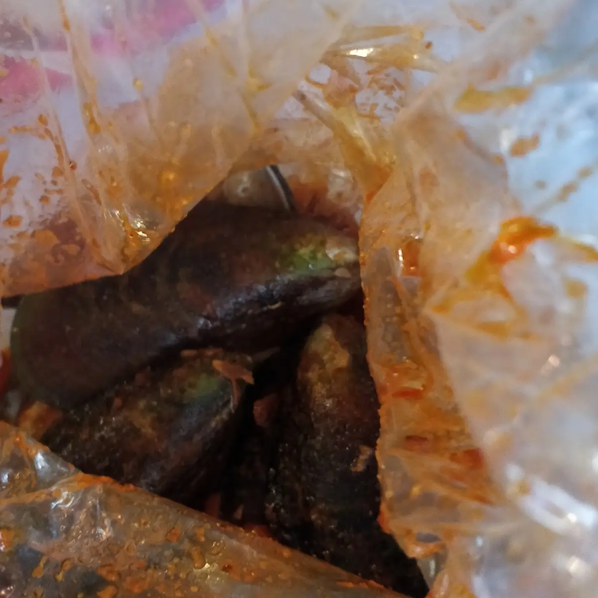 Mussels in Calun Sauce