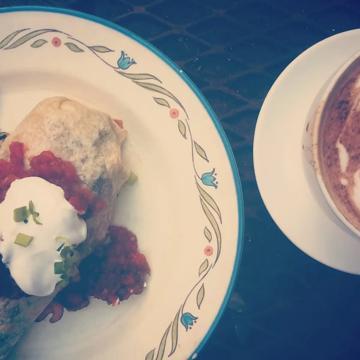 Breakfast Burrito and Mexicano