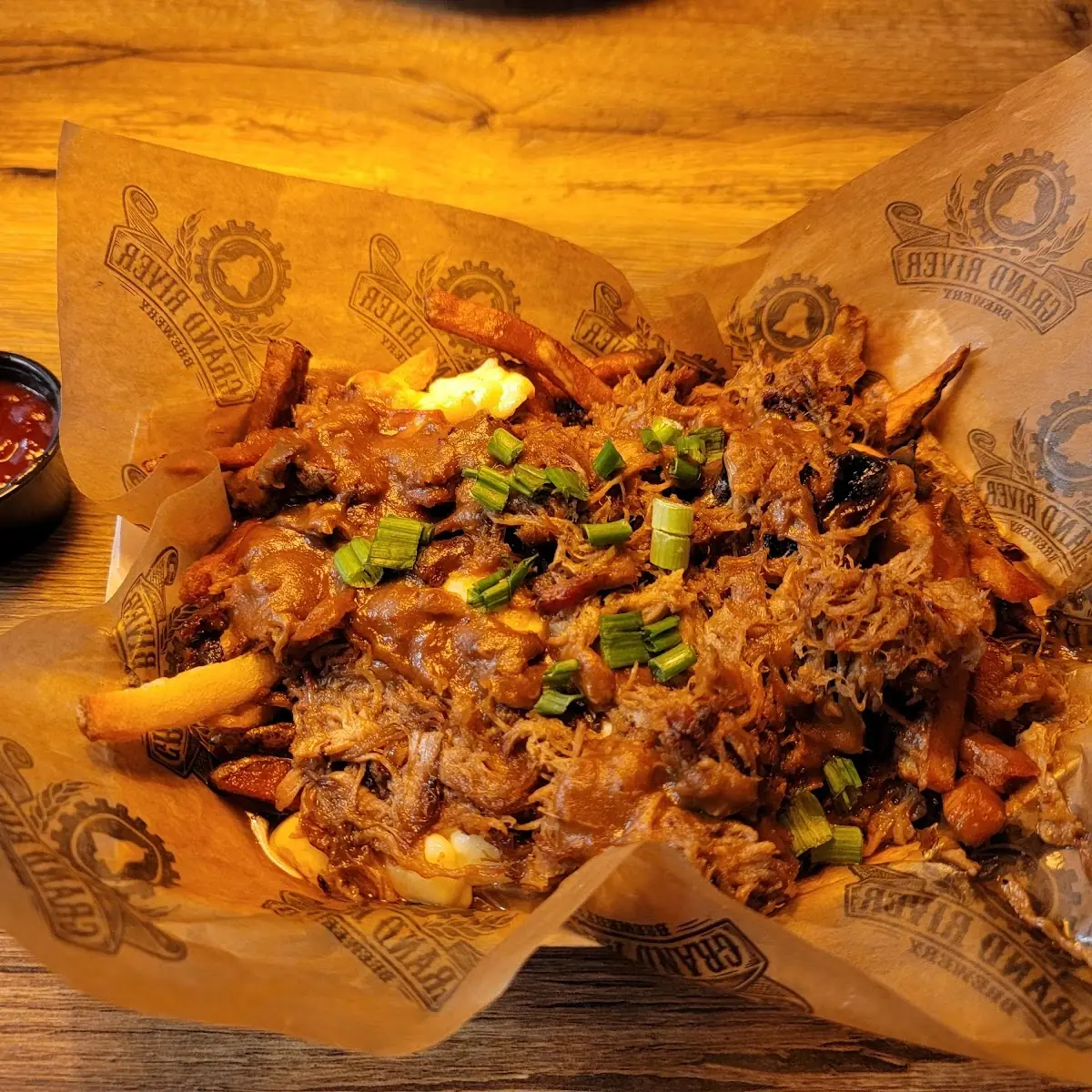 Poutine with Pulled Pork