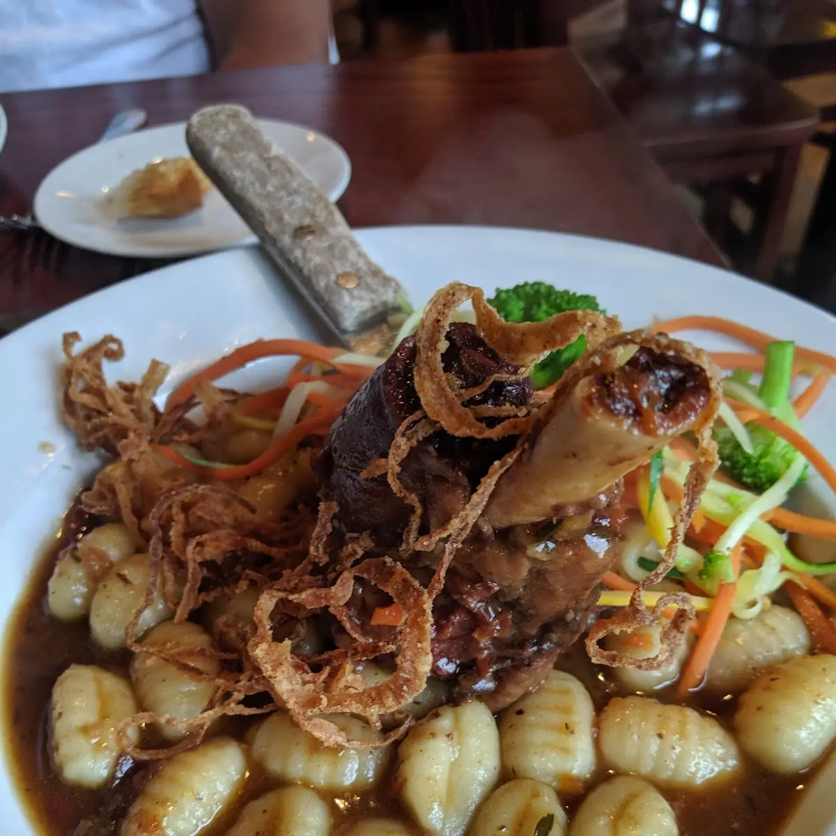 Lamb Shank with Gnocchi