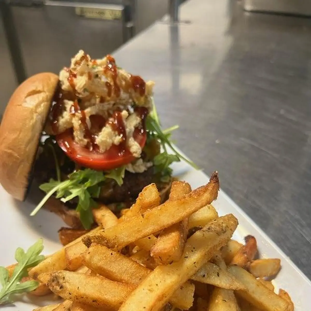 Tity Boy Turkey Burger Brunch