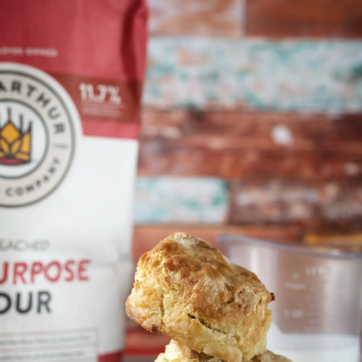 Black Pepper Bacon Biscuit