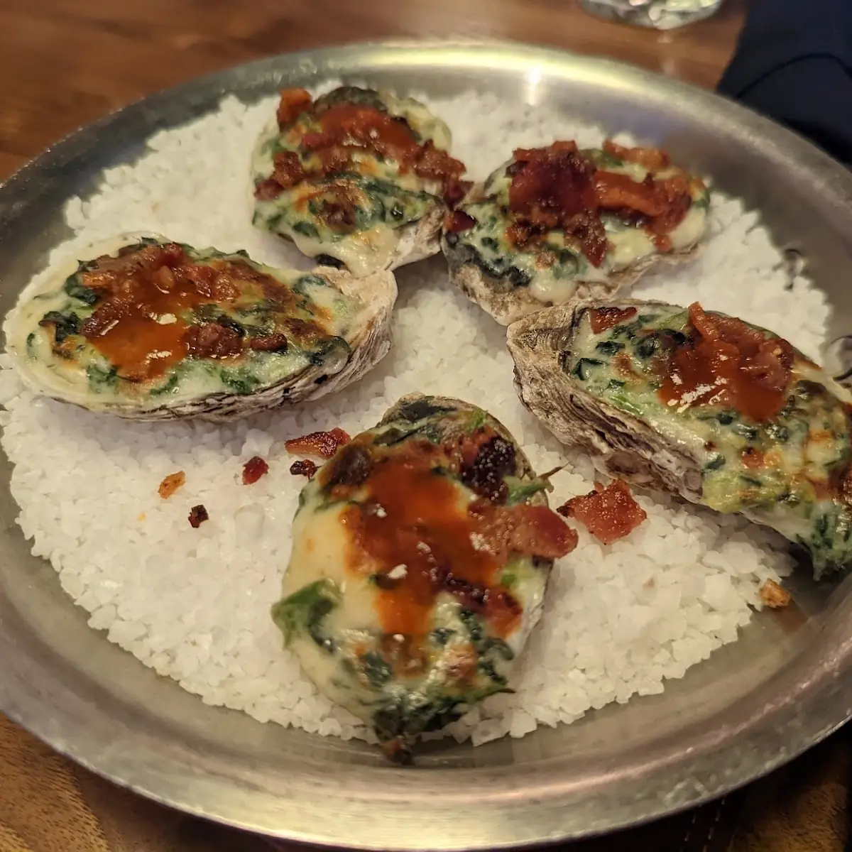 Oysters Rockefeller