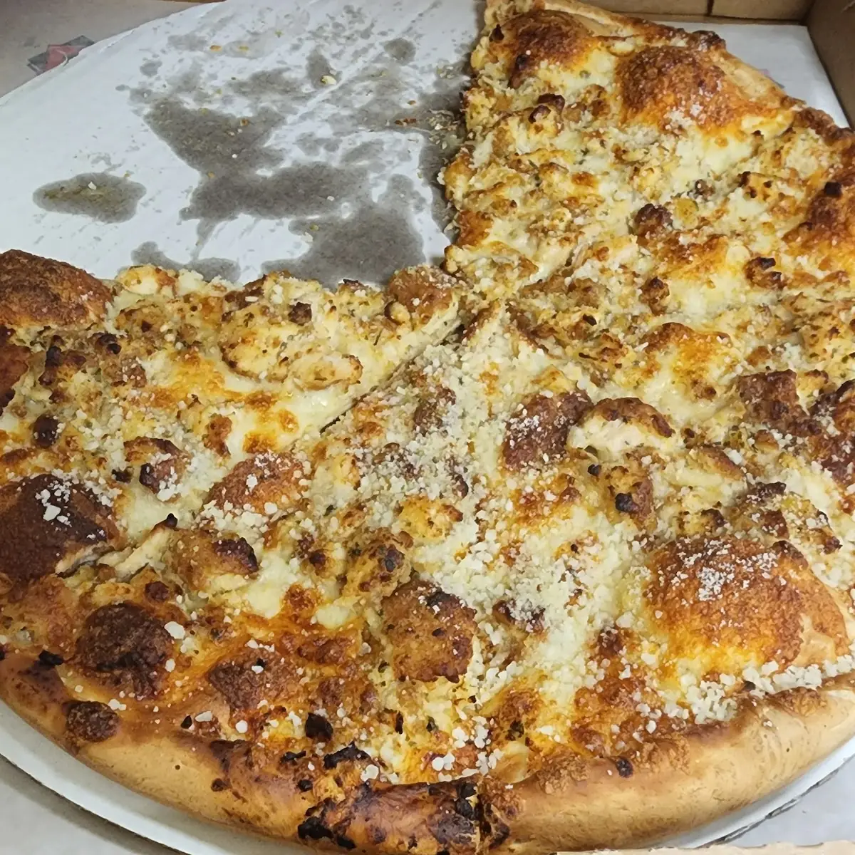 Garlic Parmesan Pizza