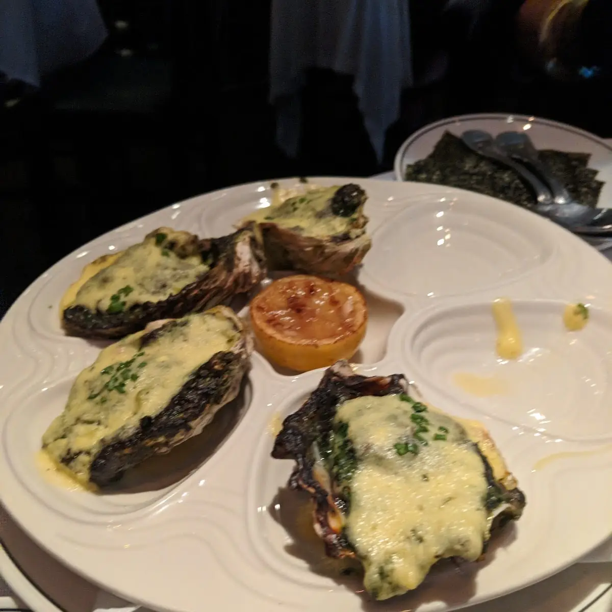 Oysters Rockefeller