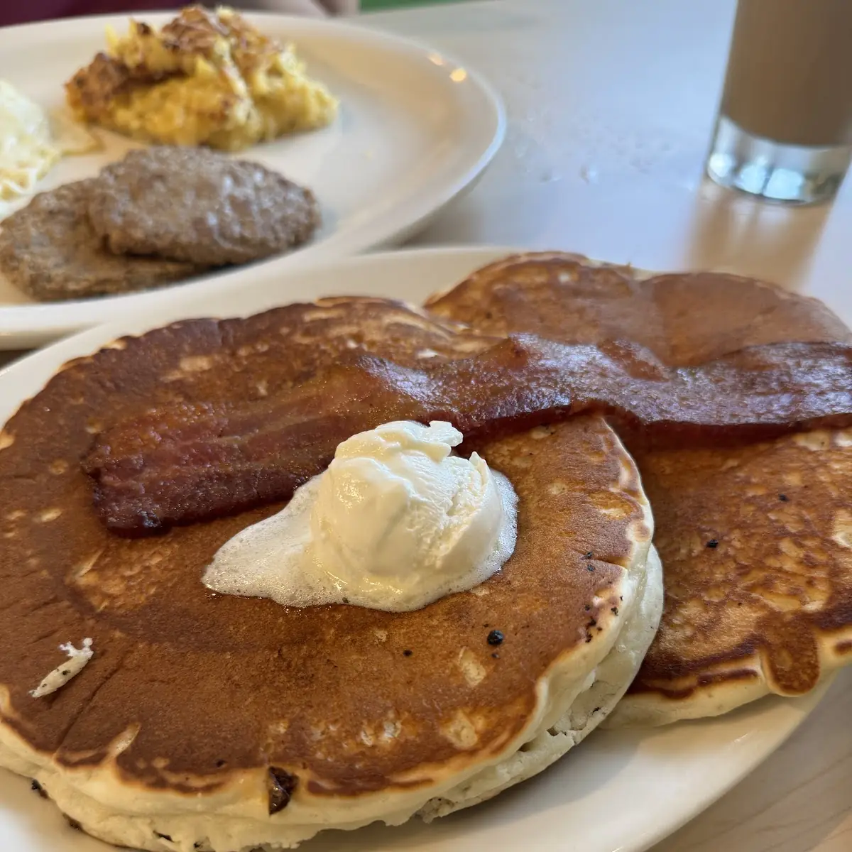 Pancakes Bacon & Eggs