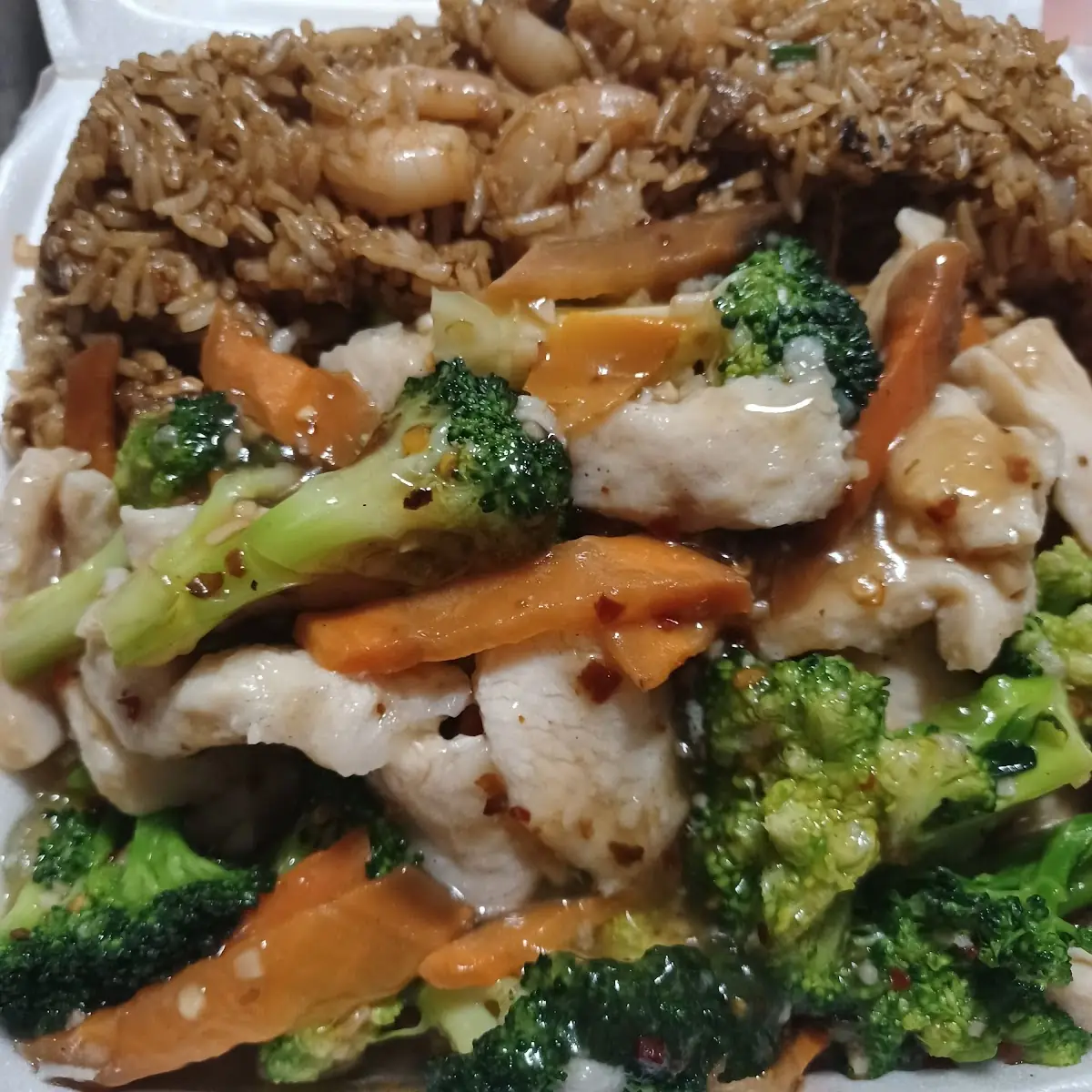 Orange Chicken Lunch Special