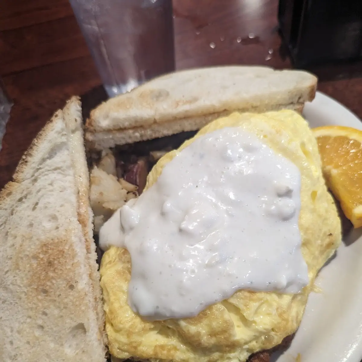 Buffalo Finger Omelette