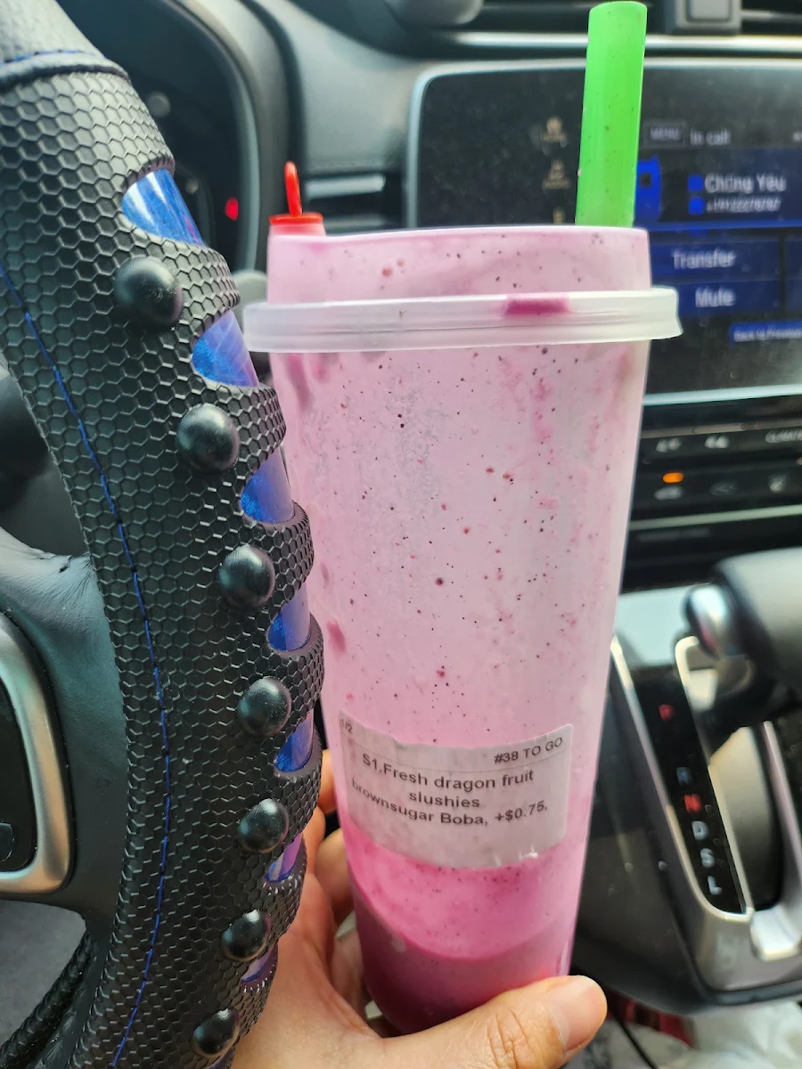 Fresh Dragon Fruit Tea