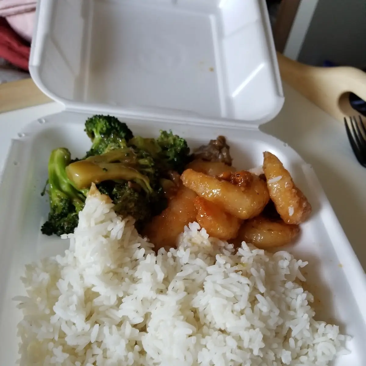 Broccoli Beef Honey Walnut Shrimp Fried Rice