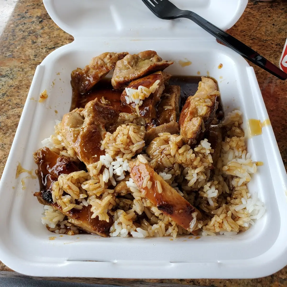 Teriyaki Chicken & White Rice