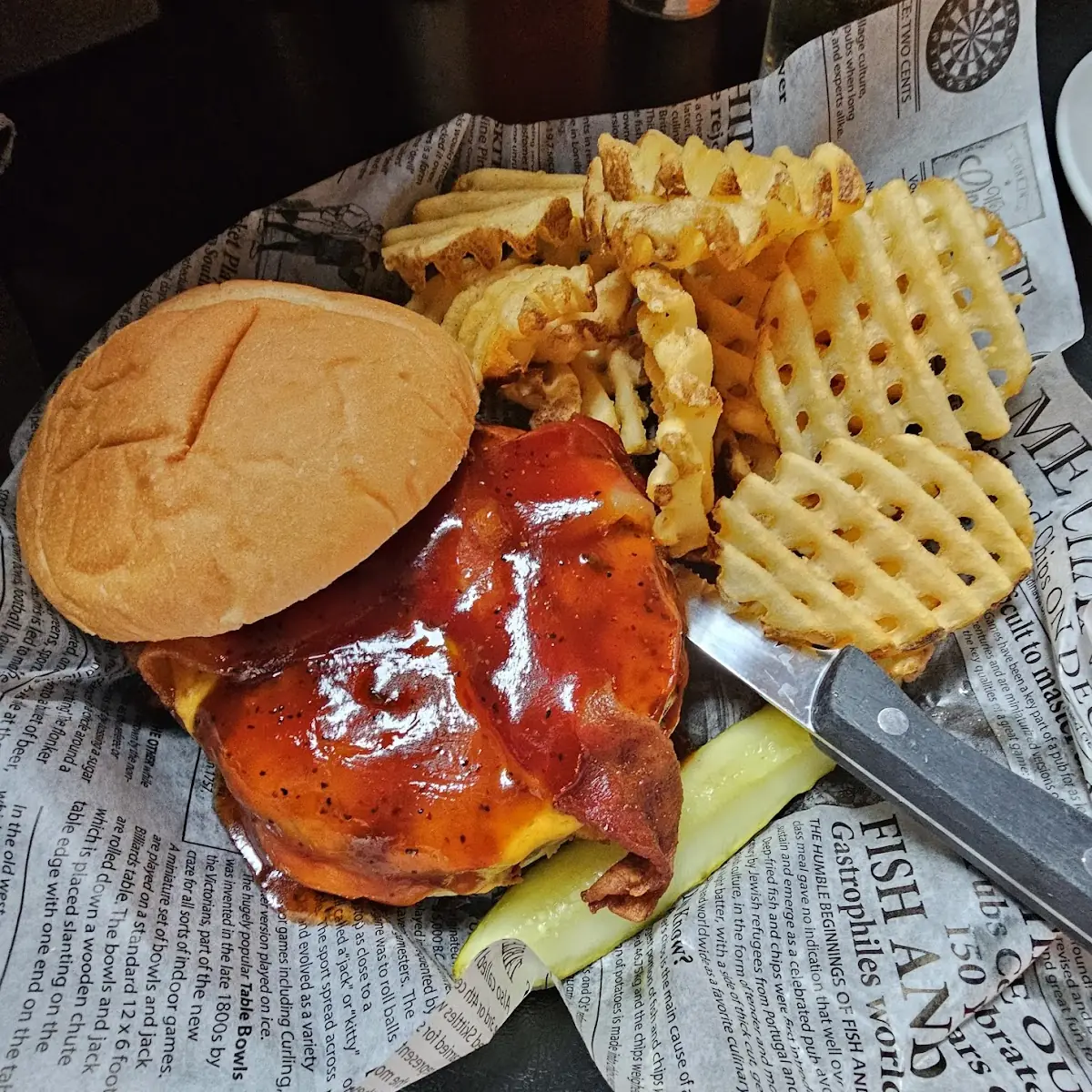BBQ Bacon Cheeseburger