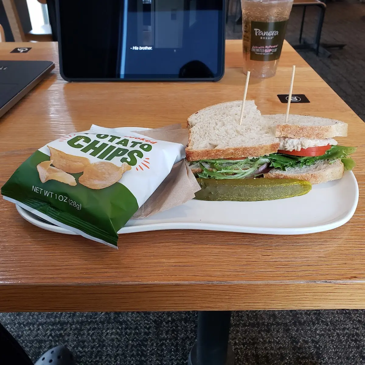 Tuna Salad Sandwich & Chips