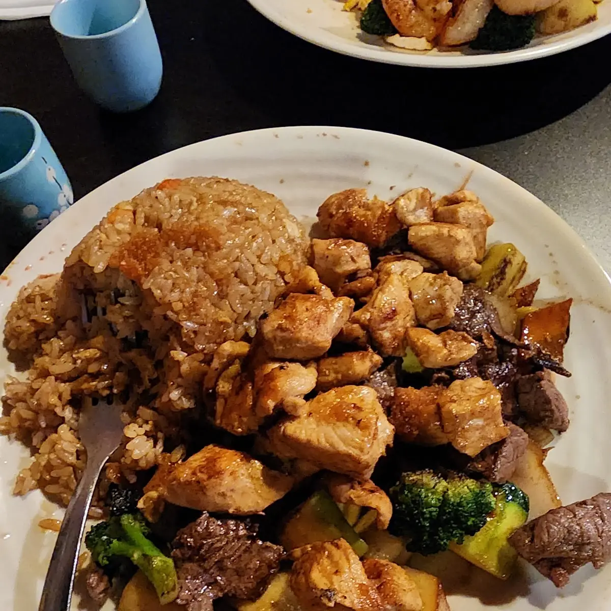 Steak and Chicken