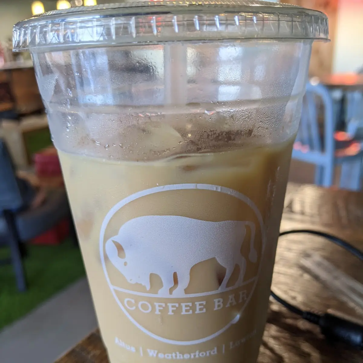 Iced Vanilla Latte