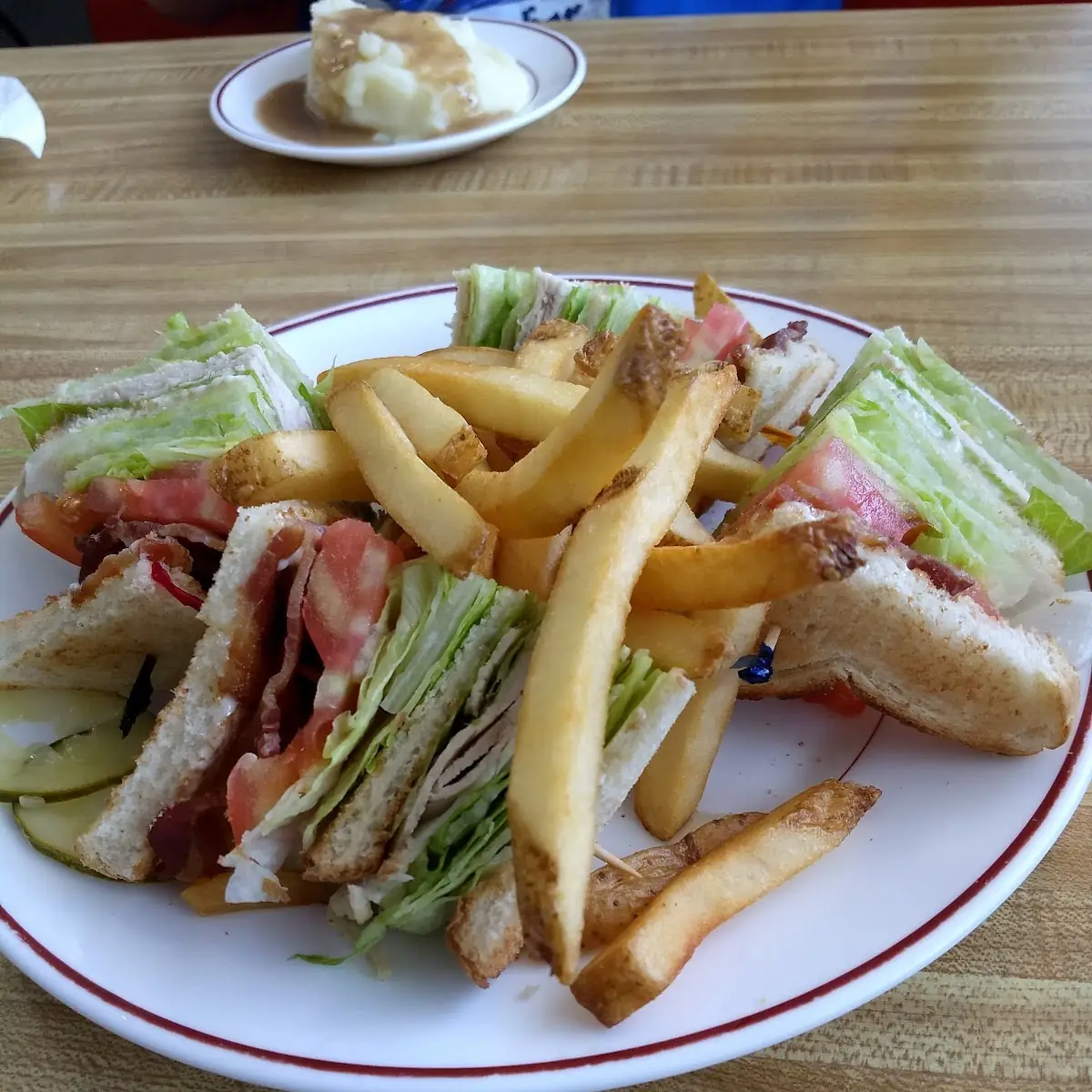 Turkey Club Sandwich