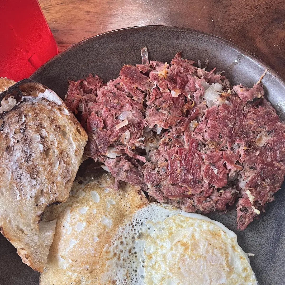 Corned Beef Hash & Eggs