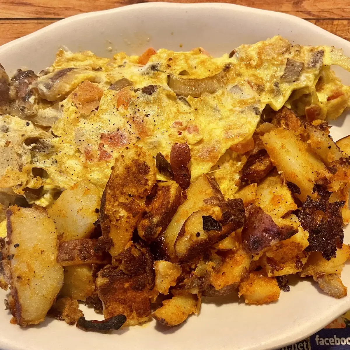 Breakfast Omelette with Homefries