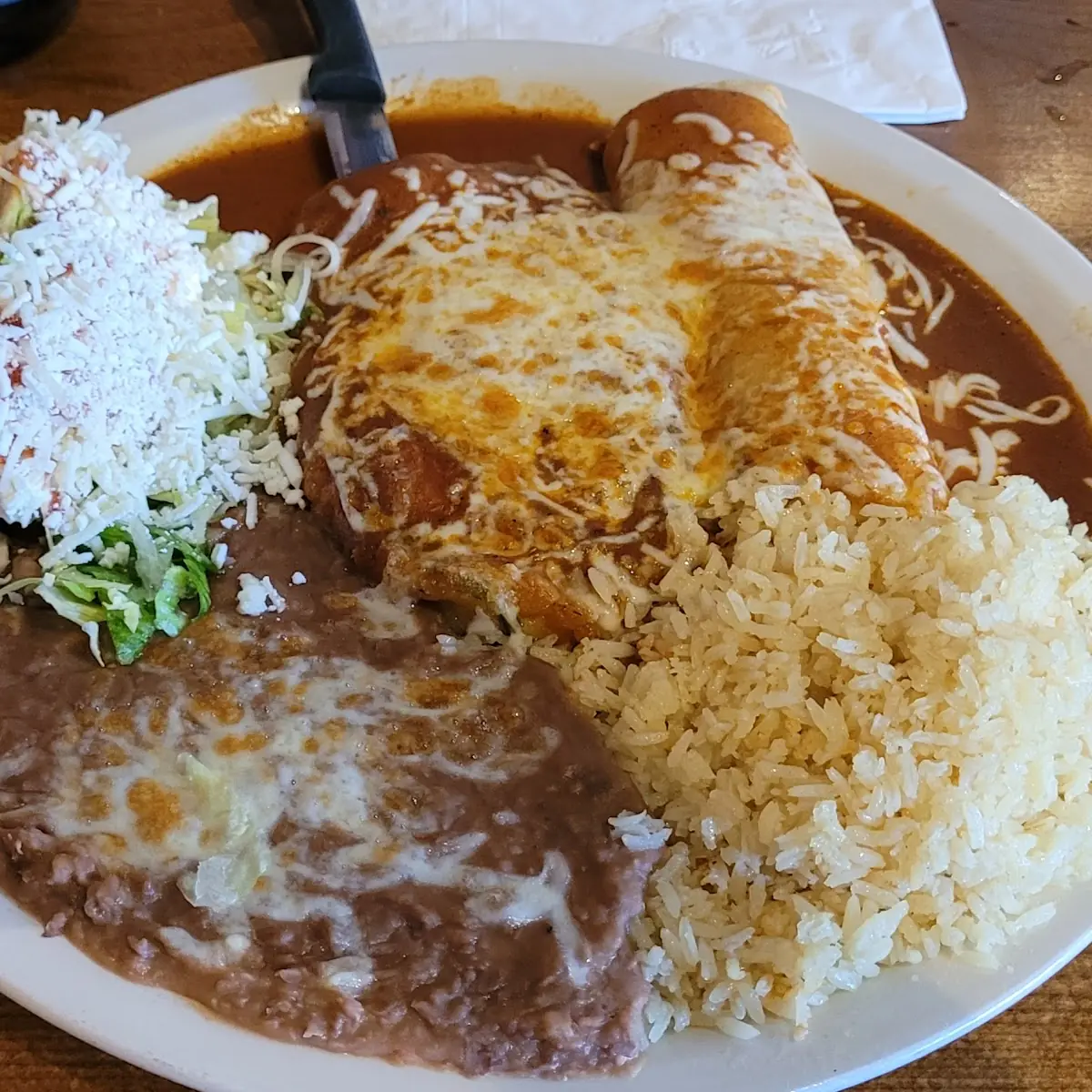 Chicken Enchilada Chili Relleno