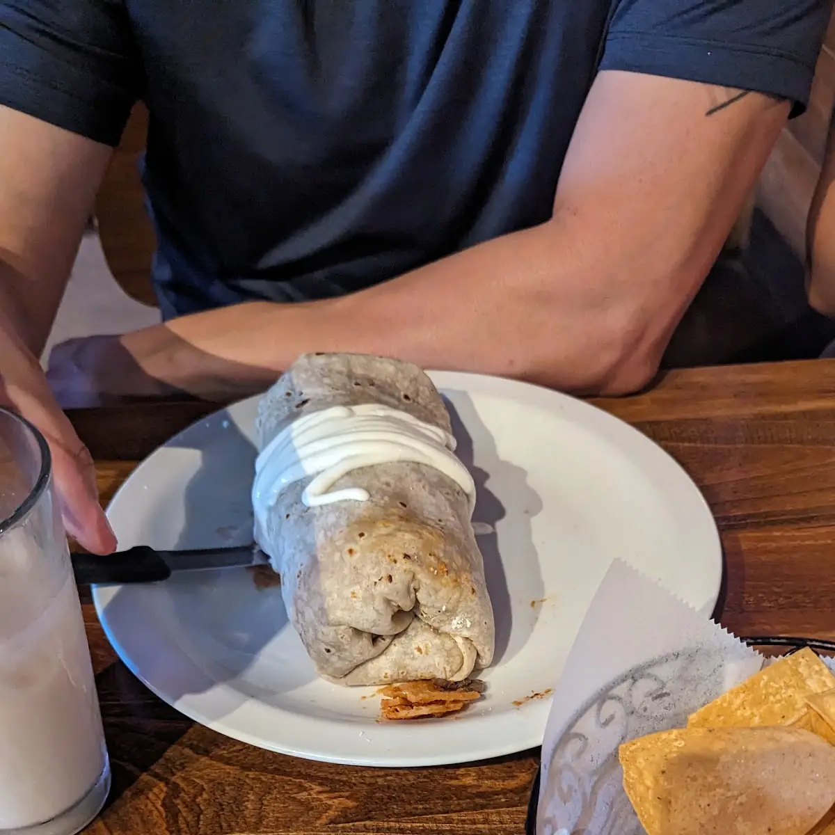Chilaquiles Burrito