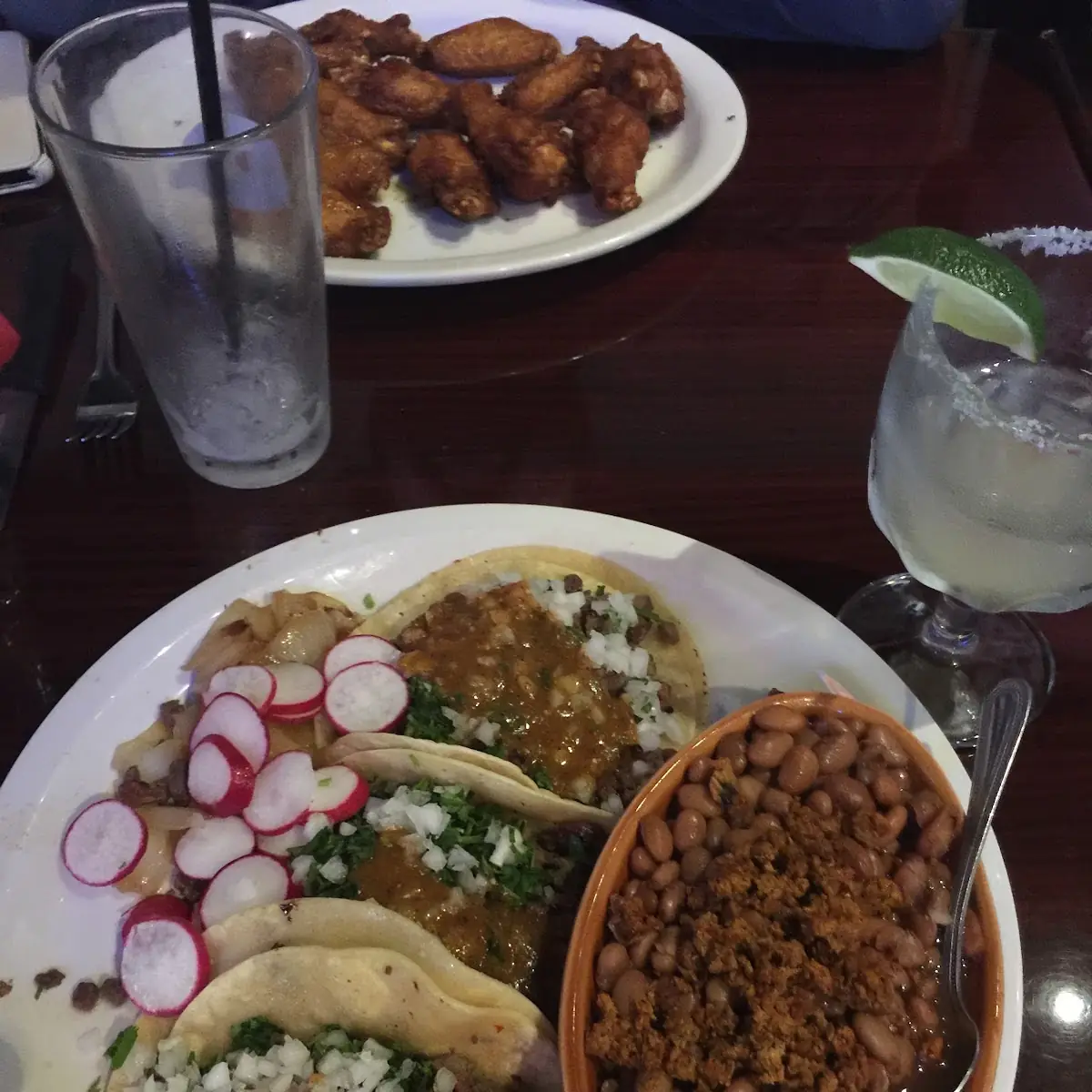 Street Tacos and Wings