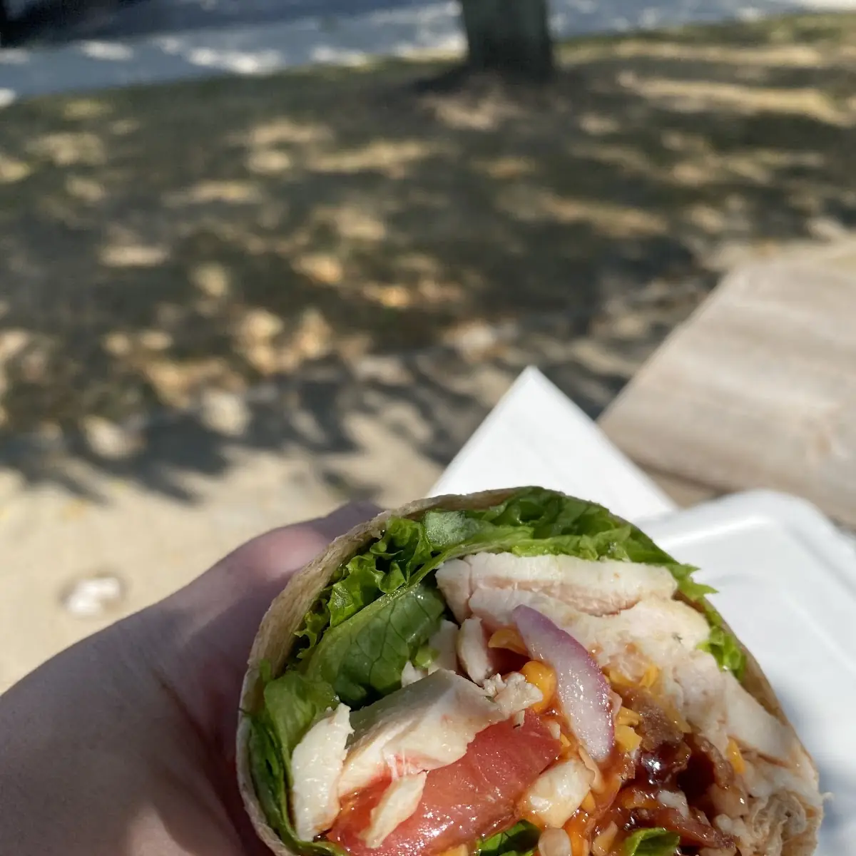 BBQ Chicken Wrap