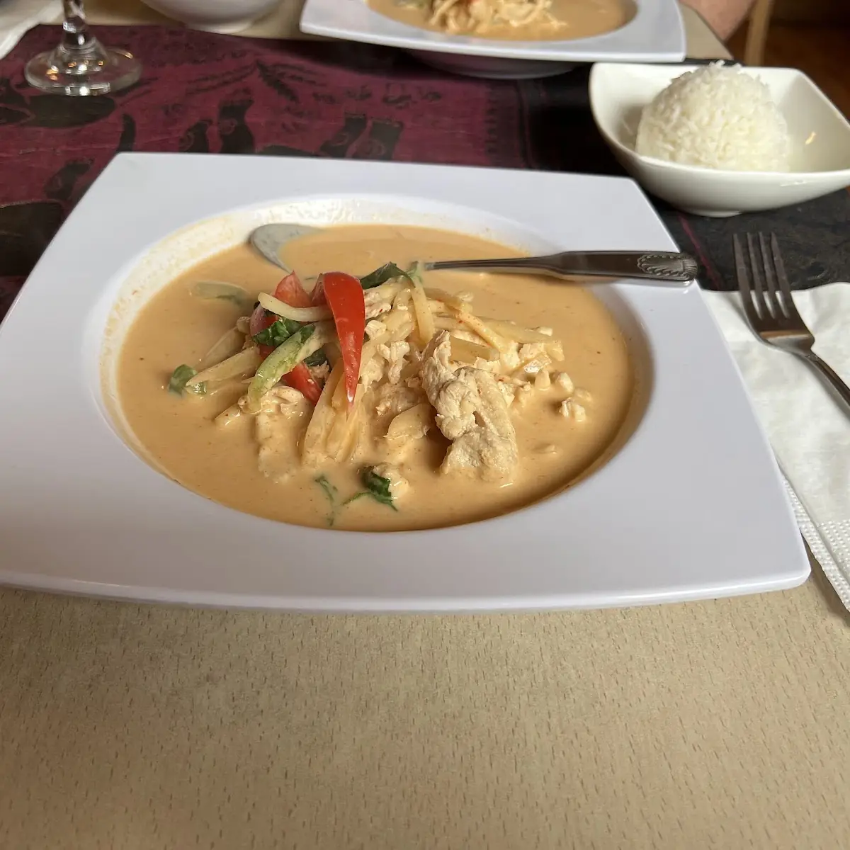 Chicken Red Curry