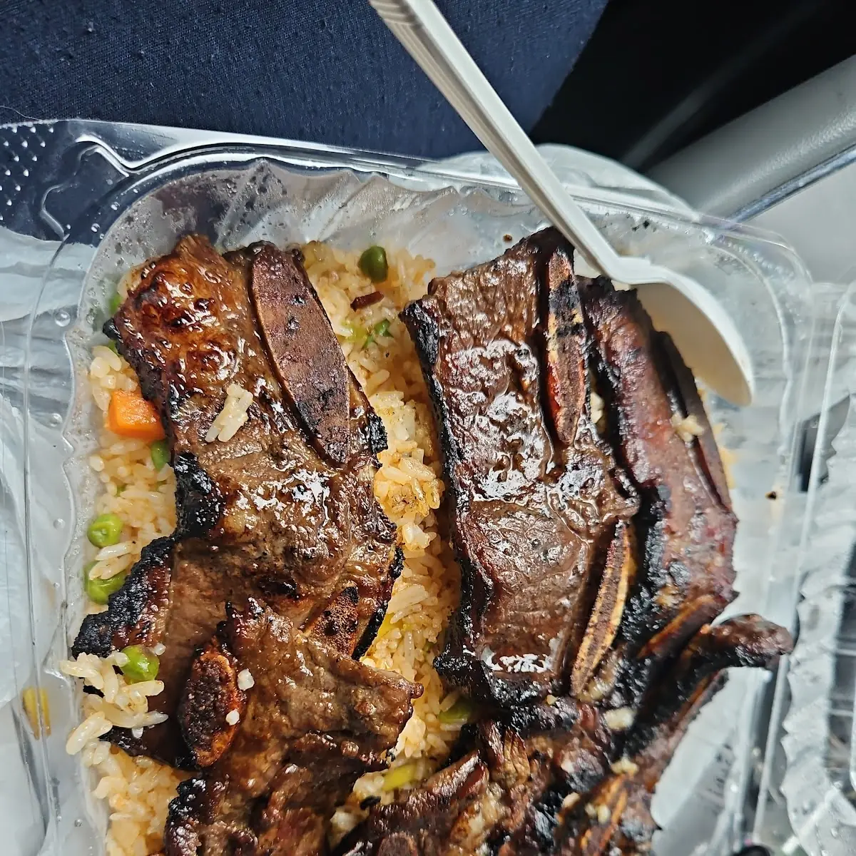 Beef Short Ribs with Rice